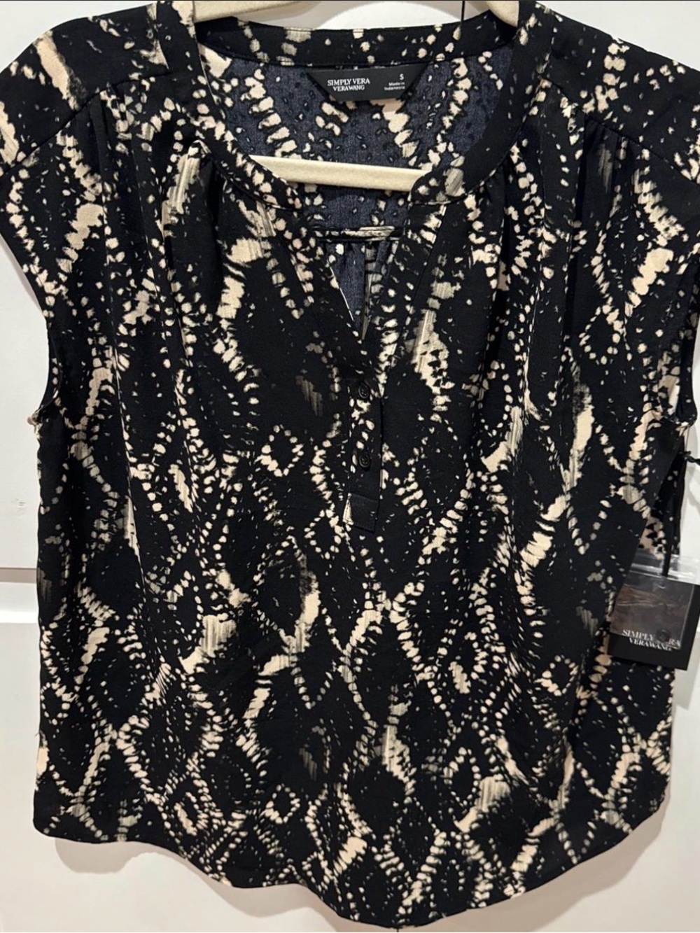 Women's Simply Vera Vera Wang Dolman Popover Top